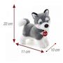 Voir la diapositive 3 : Trudi Peluche chien husky marcus s
