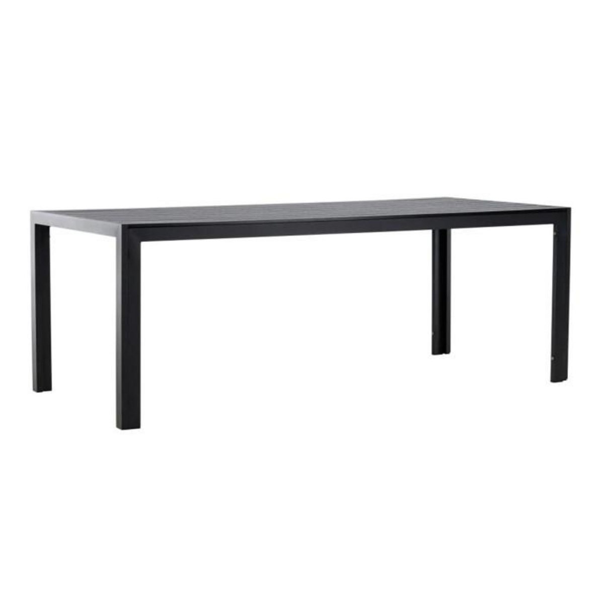 Paris Prix Table de Jardin  Mirko  205cm Noir
