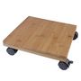 Voir la diapositive 2 : NATURE Nature Chariot a plantes carre 30x30 cm marron BPC