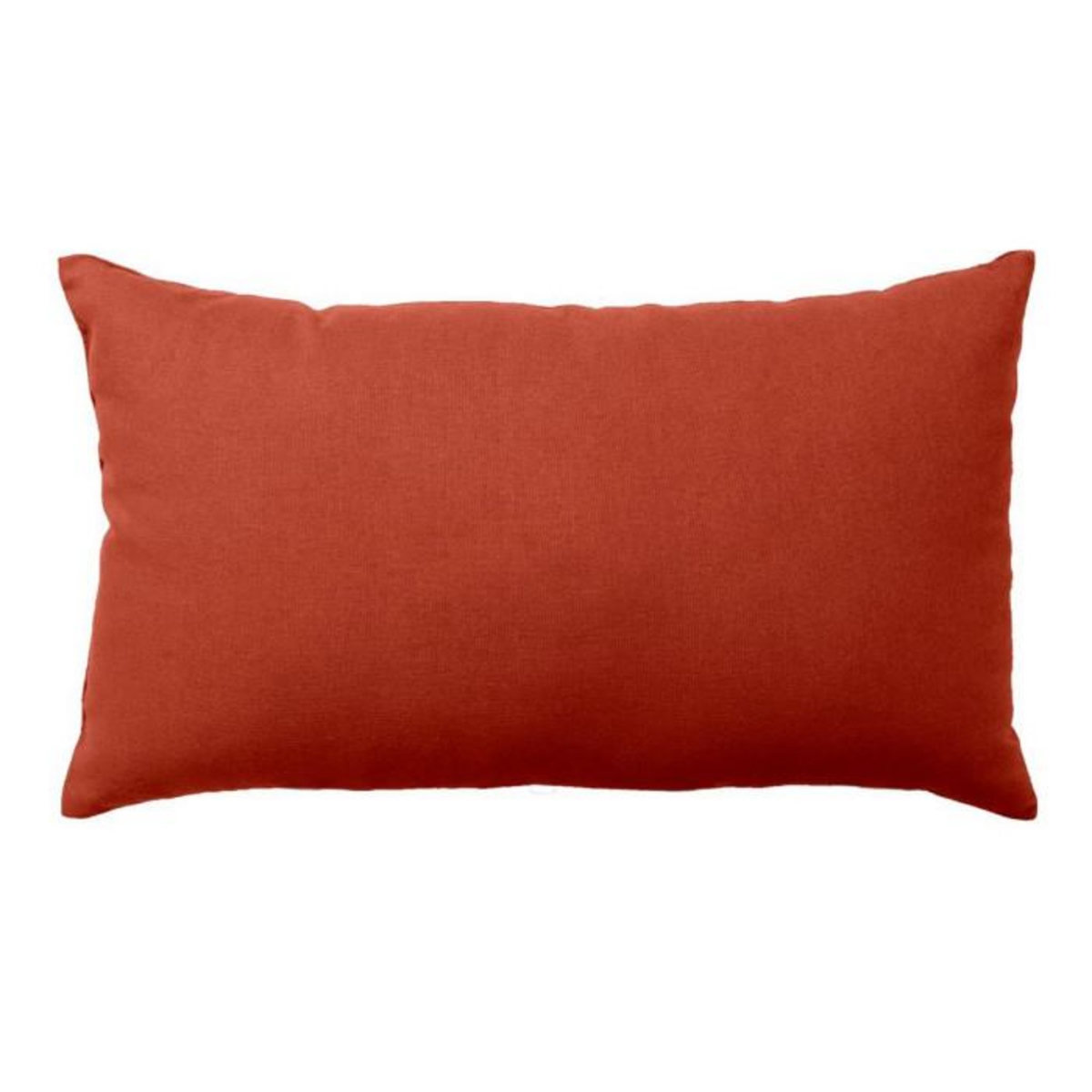 Paris Prix Coussin Déco Uni  Panama  30x50cm Terracotta