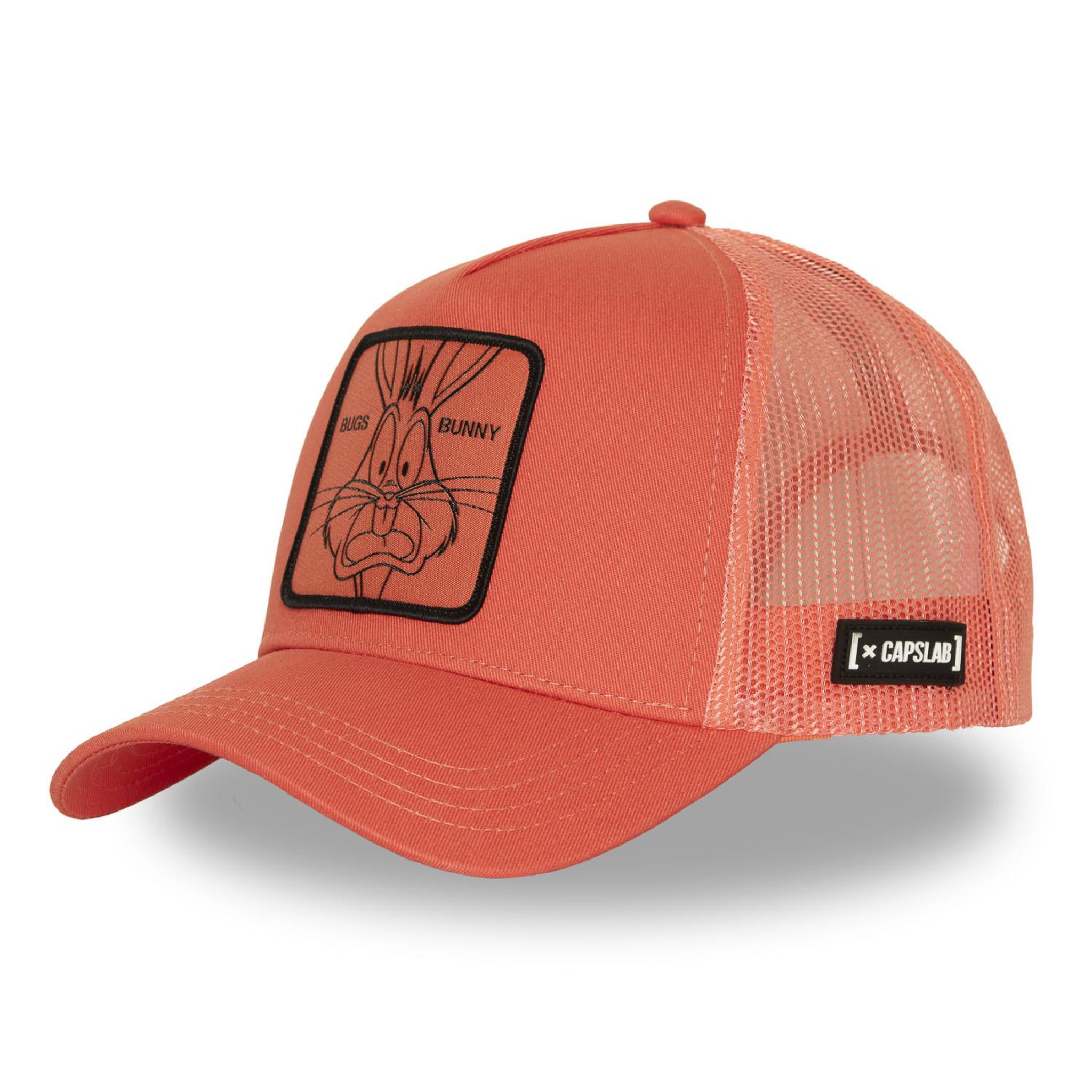 Voir la diapositive 1 : CAPSLAB Casquette trucker avec filet et patch looney tunes bug