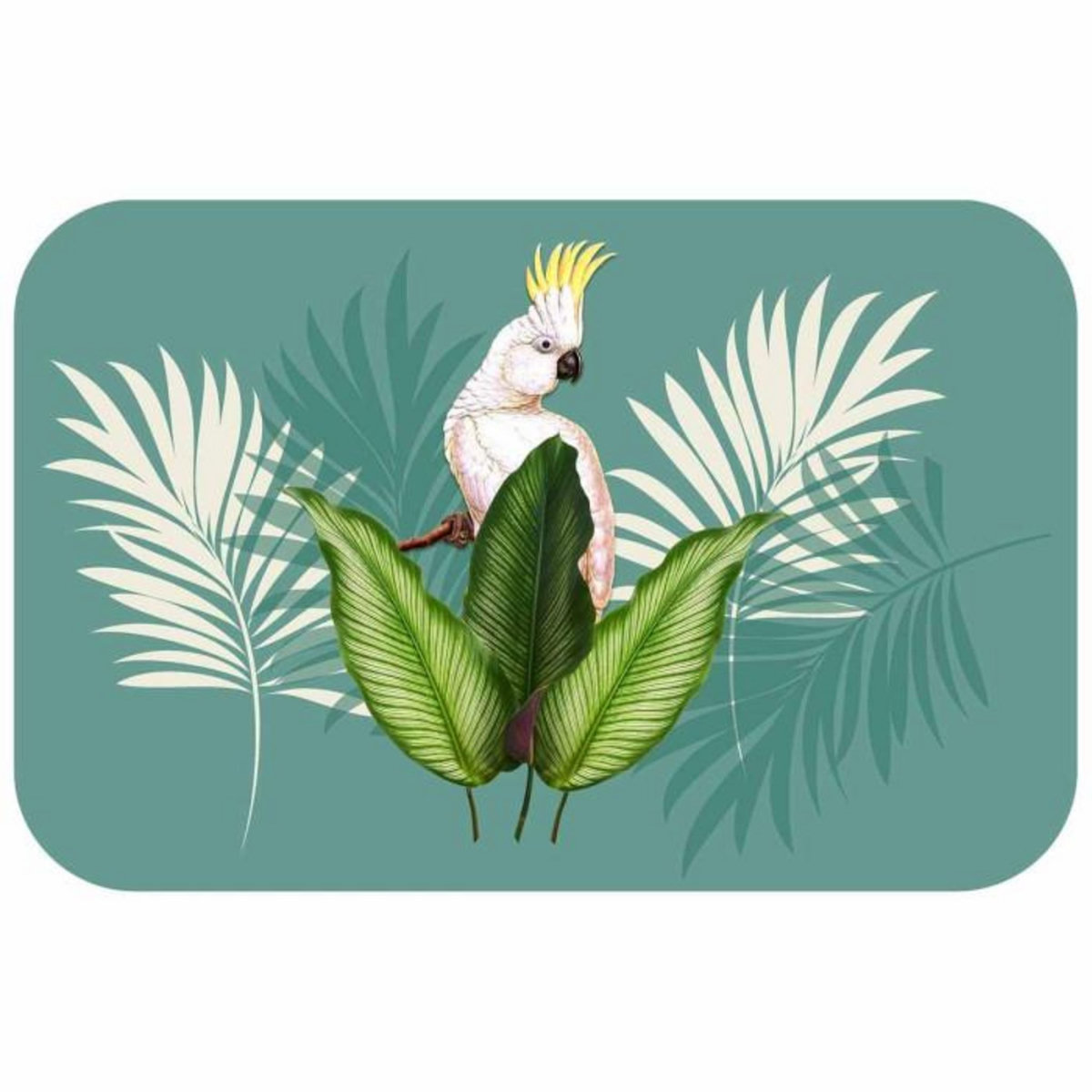 Paris Prix Set de Table Imprimé  Cacatoes  28x44cm Vert