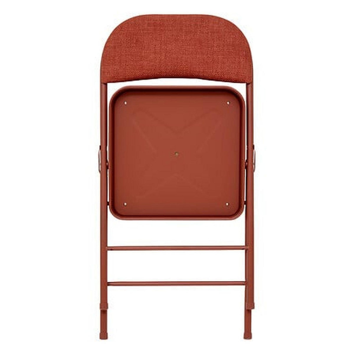 FIVE Lot de 4 chaises pliantes en tissu chiné FLEXY