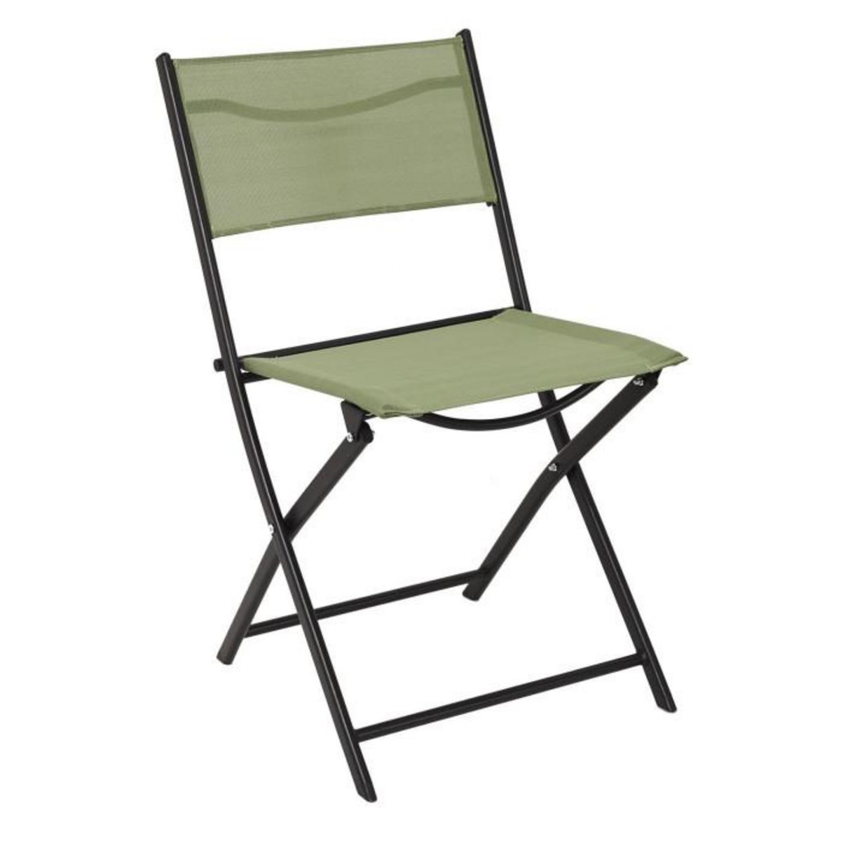 Paris Prix Lot de 4 Chaises Pliables  Jardin  79cm Vert