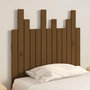 Voir la diapositive 3 : VIDAXL Tete de lit murale Marron miel 82,5x3x80 cm Bois massif de pin