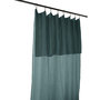 Voir la diapositive 1 : Home collection Rideau ajustable 100% gaze de coton 8 anneaux pince