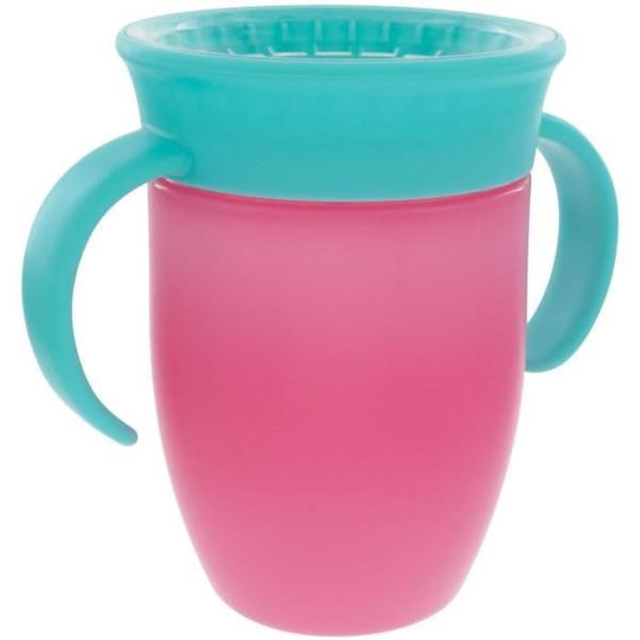 Voir la diapositive 3 : NUBY Lot de 2 tasses 360° avec poignées - nuby - fille