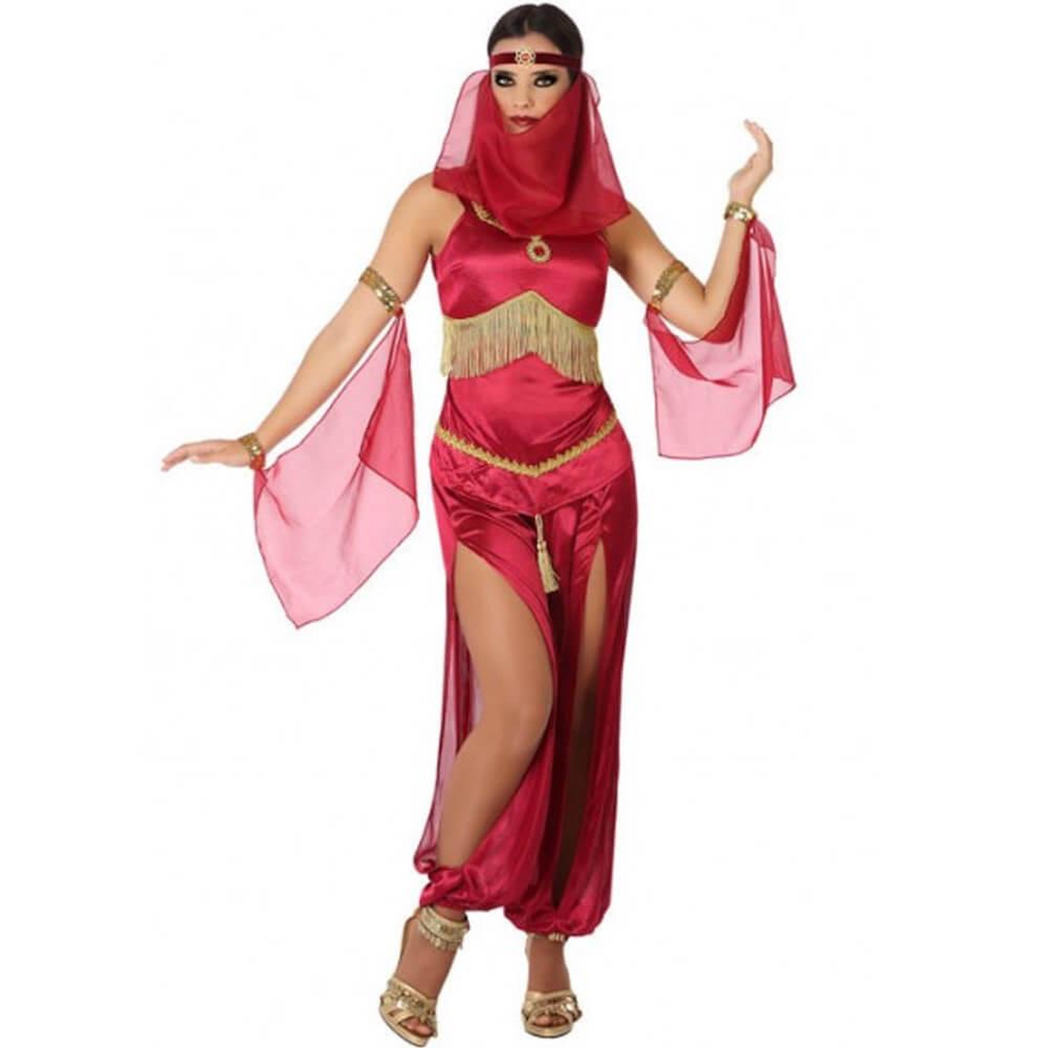 Voir la diapositive 1 : ATOSA Déguisement Princesse Arabe - Femme - Taille XL - XL - 42/44