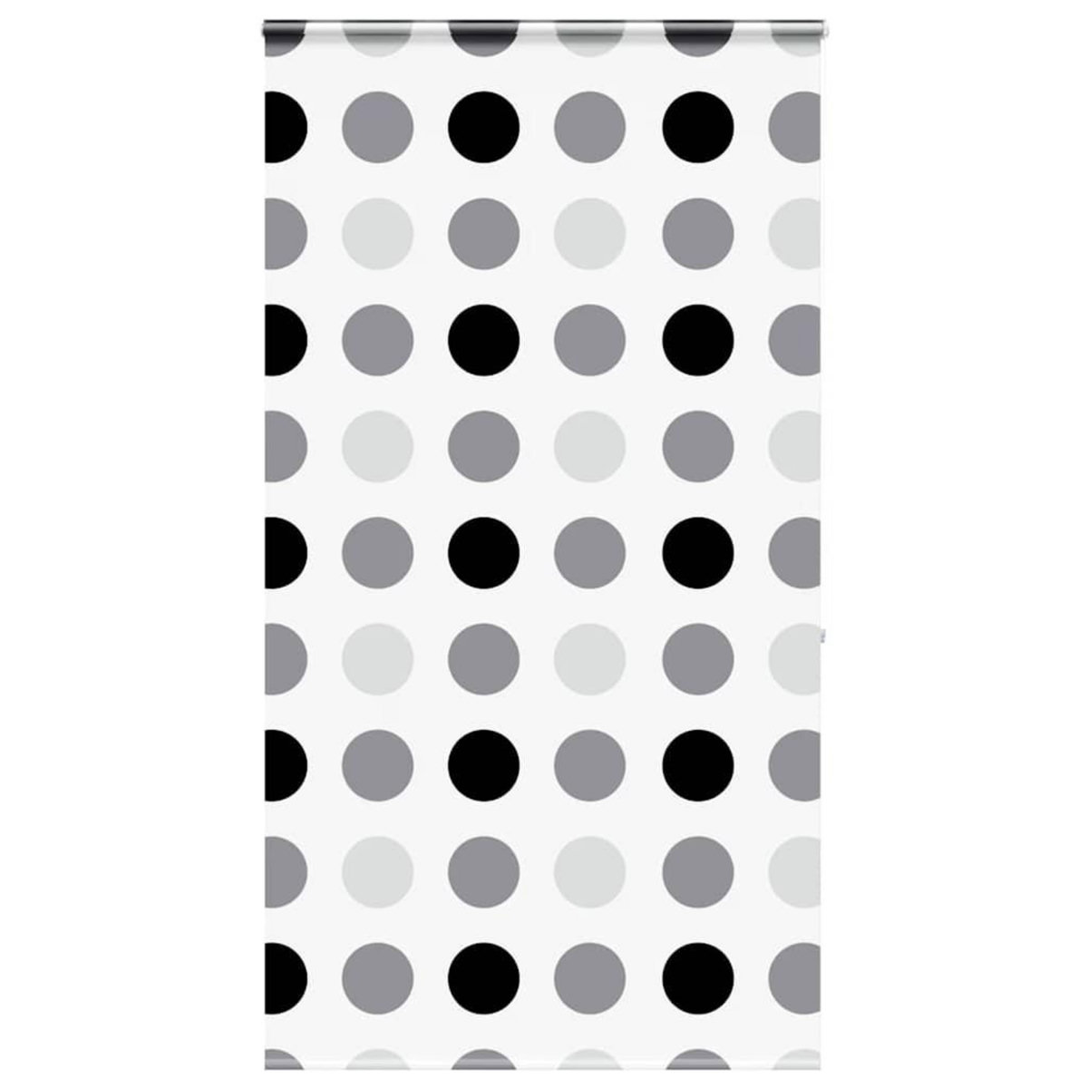 VIDAXL Store enrouleur de douche avec cassette largeur du tissu 116 cm