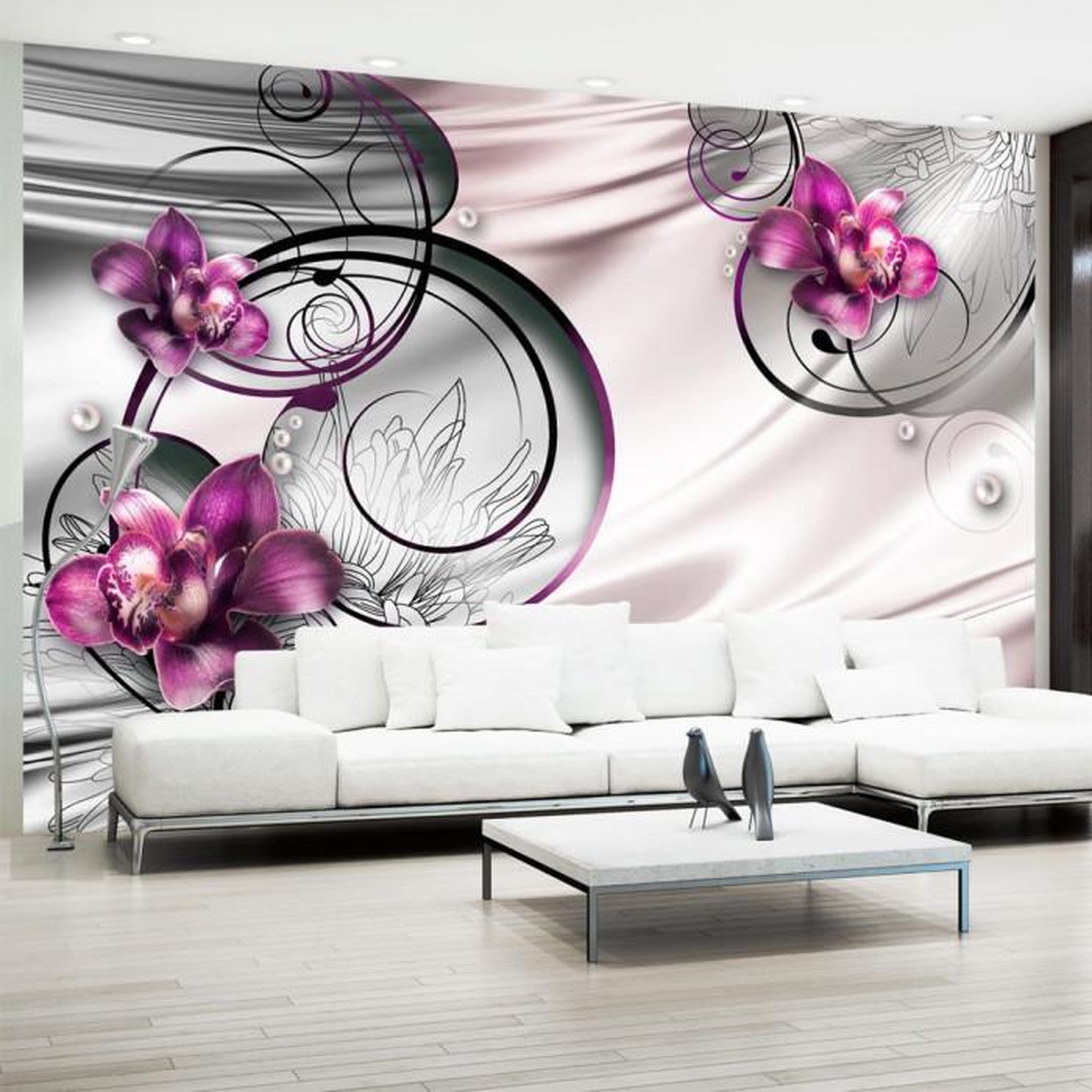 Paris Prix Papier Peint  Wave of Pleasure. Coloris disponibles : Multicolore