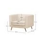 Voir la diapositive 4 : Rendez vous déco Fauteuil en velours vert foncé - Gatsby