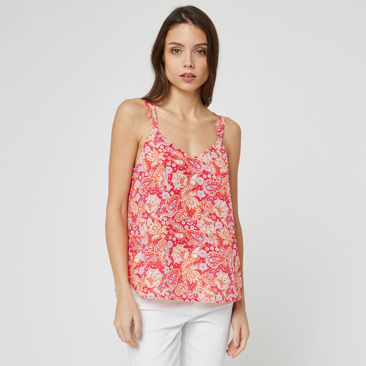 INEXTENSO Chemise fuchsia femme