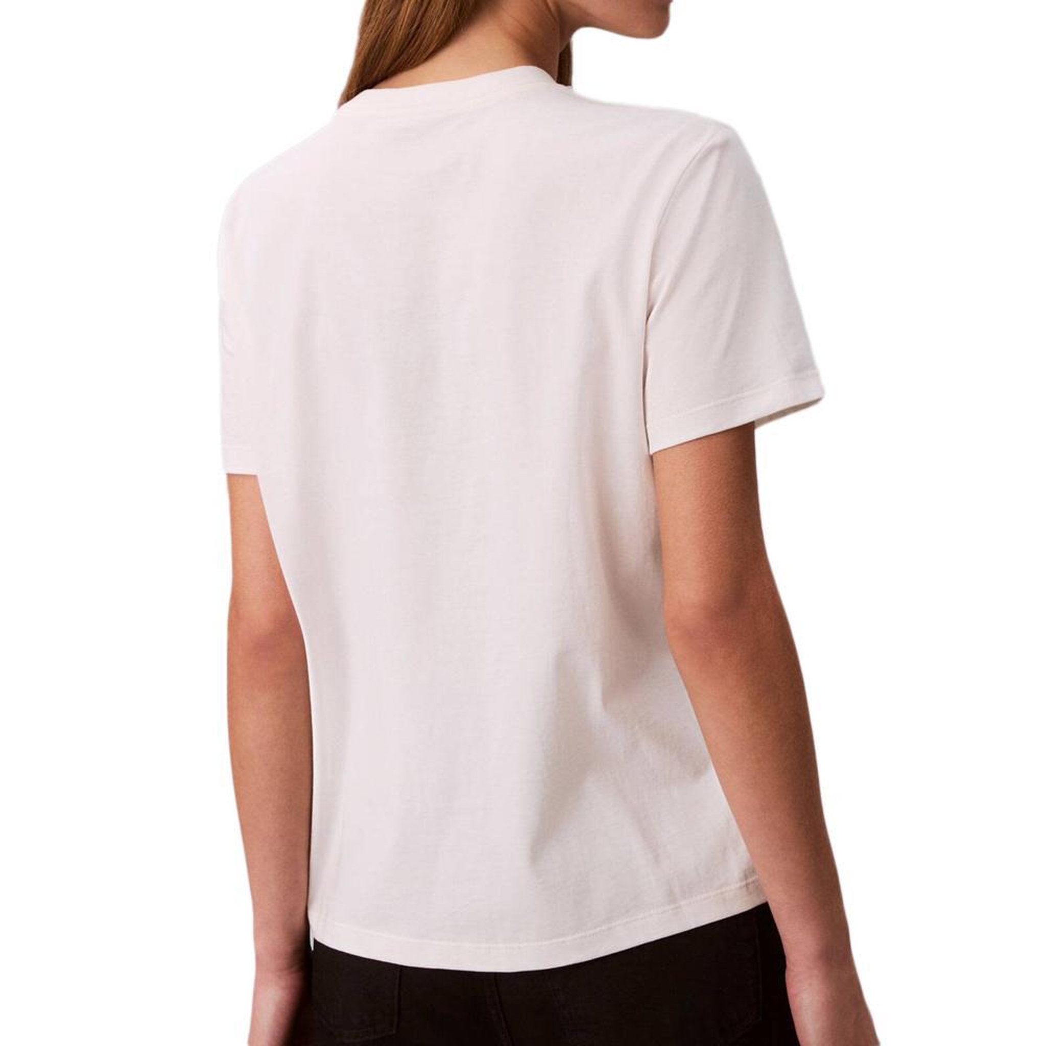 Voir la diapositive 2 : CALVIN KLEIN JEANS T-Shirt Blanc Femme Calvin Klein Jeans LV047E804G