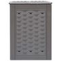 Voir la diapositive 3 : VIDAXL Composteurs de jardin 3 pcs 60x60x83 cm 900 L Plastique rotin