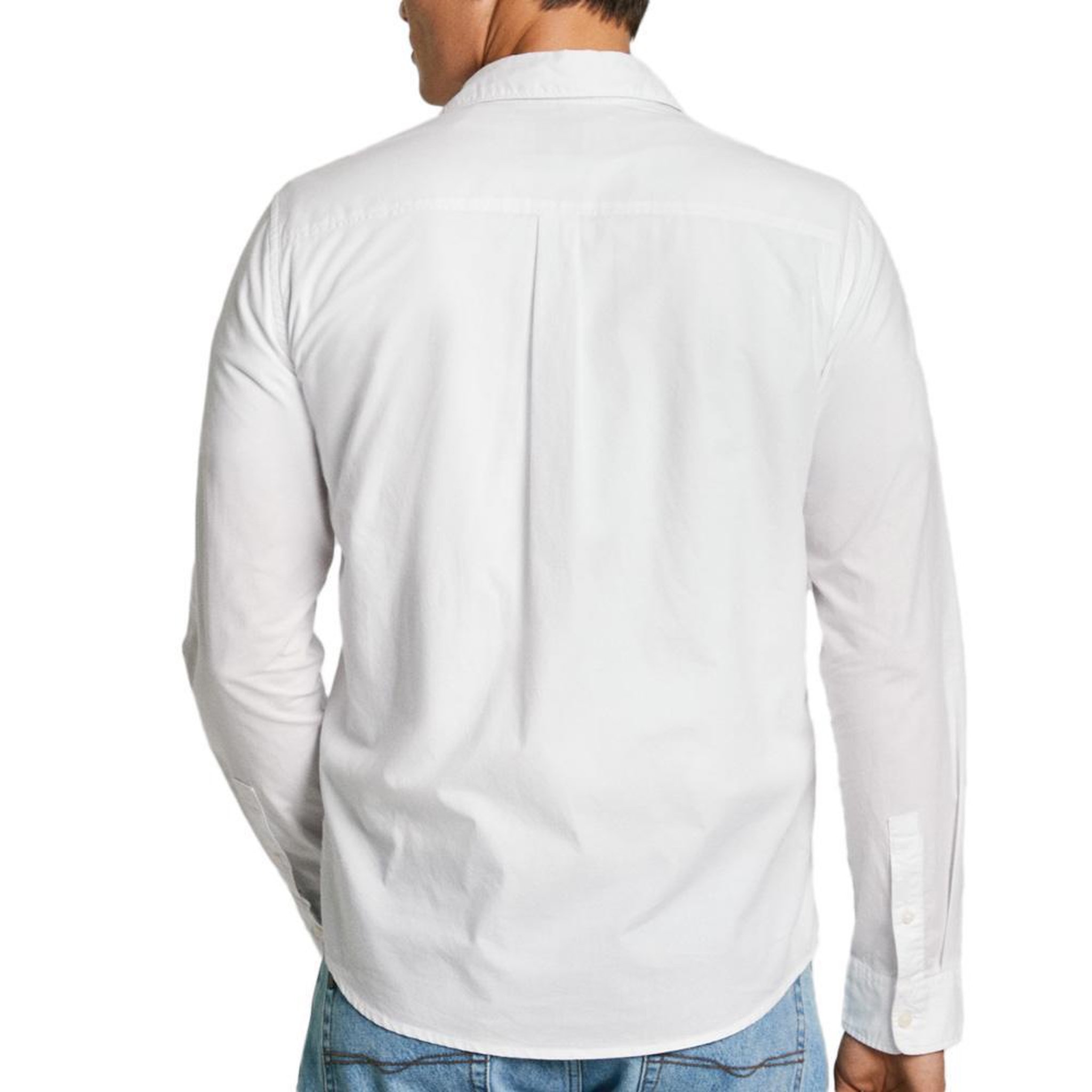 Voir la diapositive 2 : Pepe Jeans Chemises Blanche Homme Pepe jeans Arnold