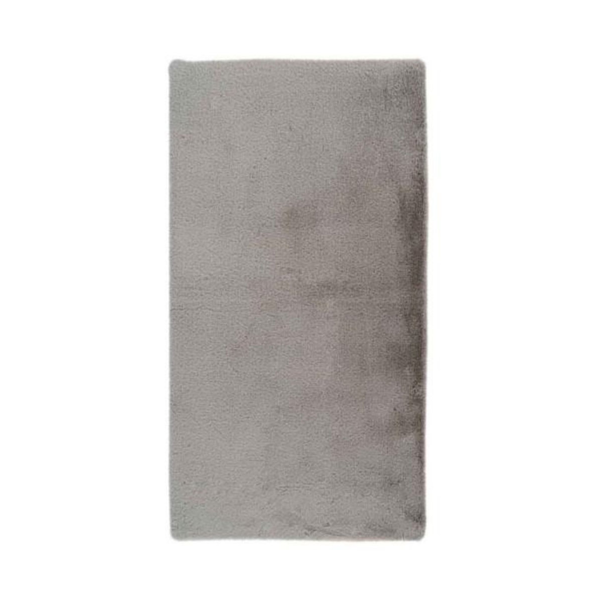 Paris Prix Tapis de Bain Fait à la Main  Rabbit  Gris Clair