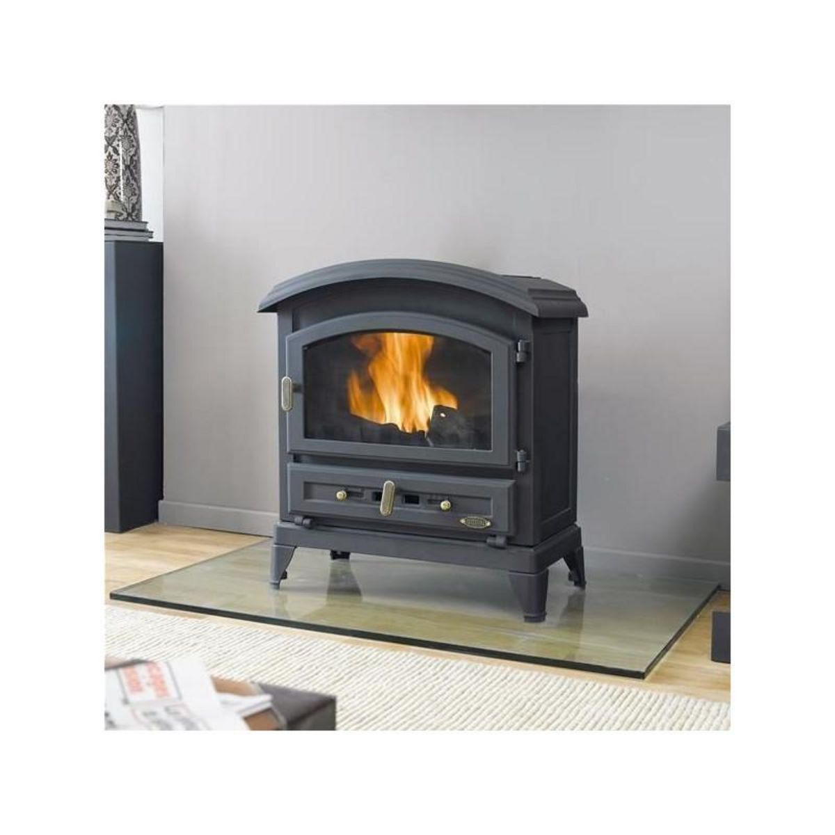 Godin Poêle à bois fonte 10.5kw - 310103