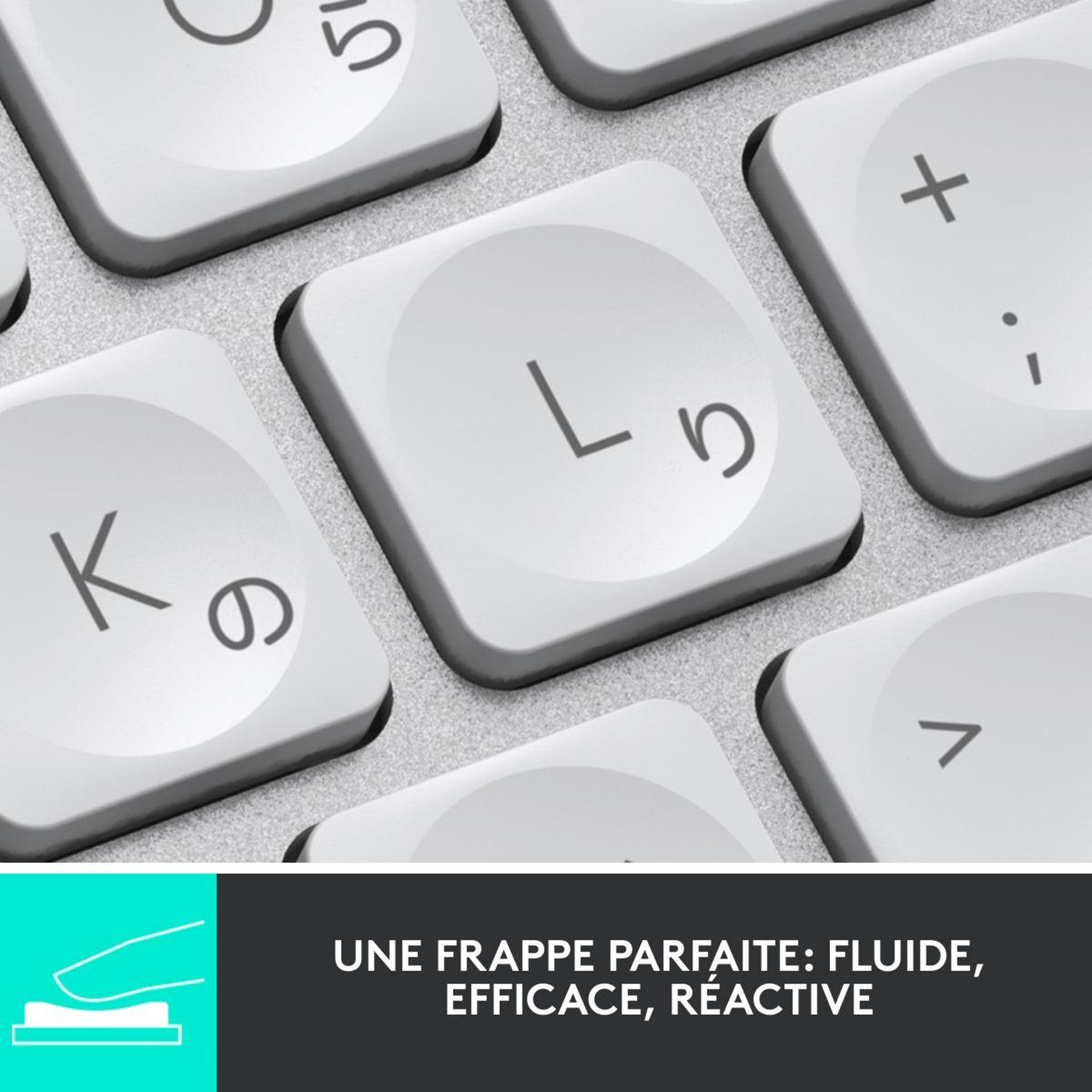 Voir la diapositive 3 : Logitech Clavier sans fil MX Keys mini pour Mac
