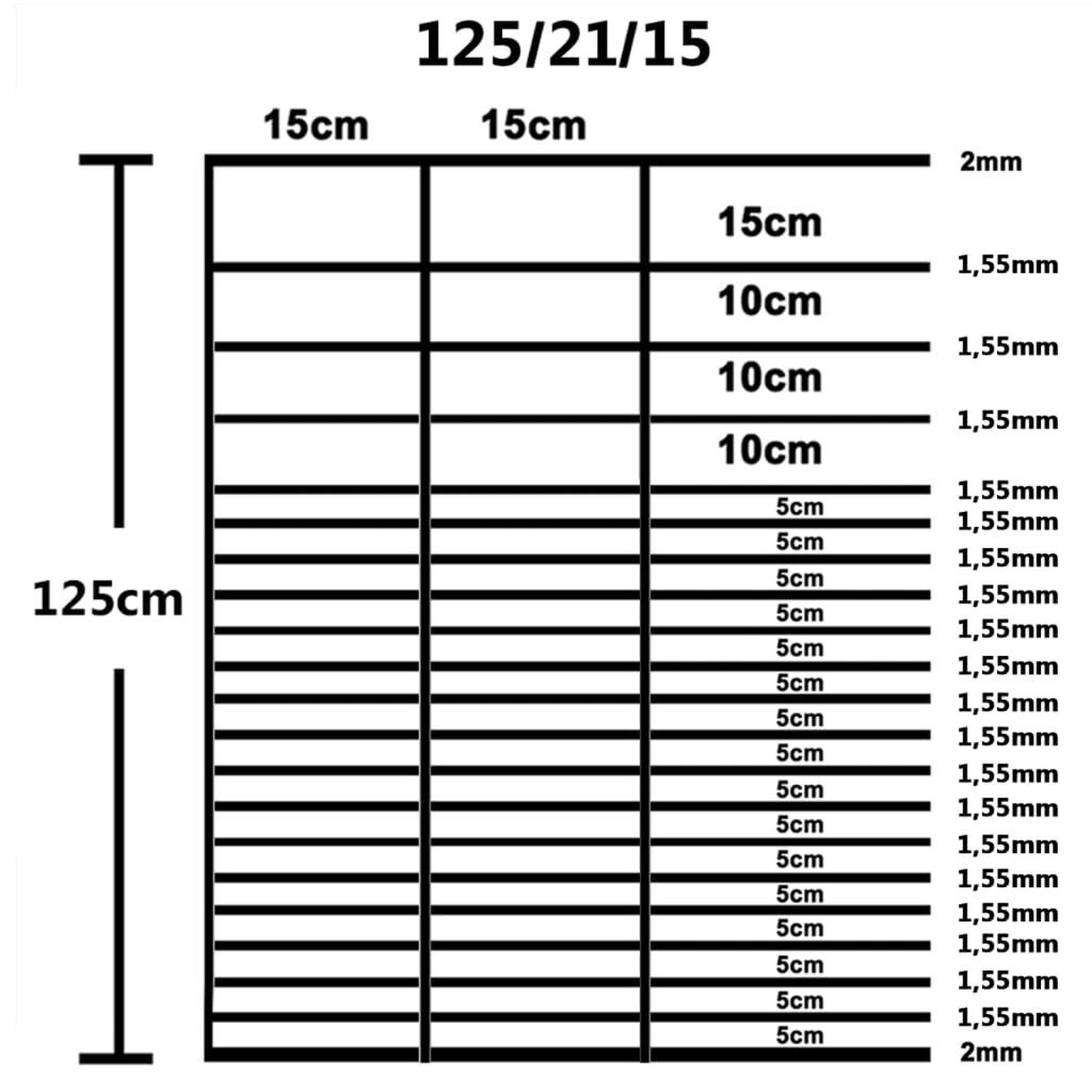 Voir la diapositive 5 : VIDAXL Cloture de jardin Acier galvanise 50x1,25 m Argente