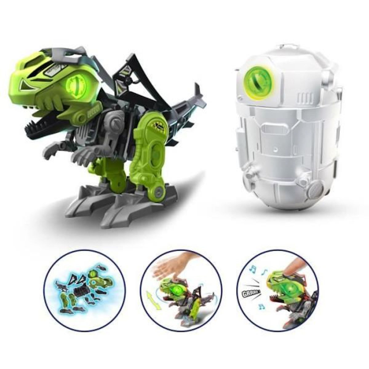 SILVERLIT Robot Silverlit Mega Biopod Cyberpunk dans sa capsule