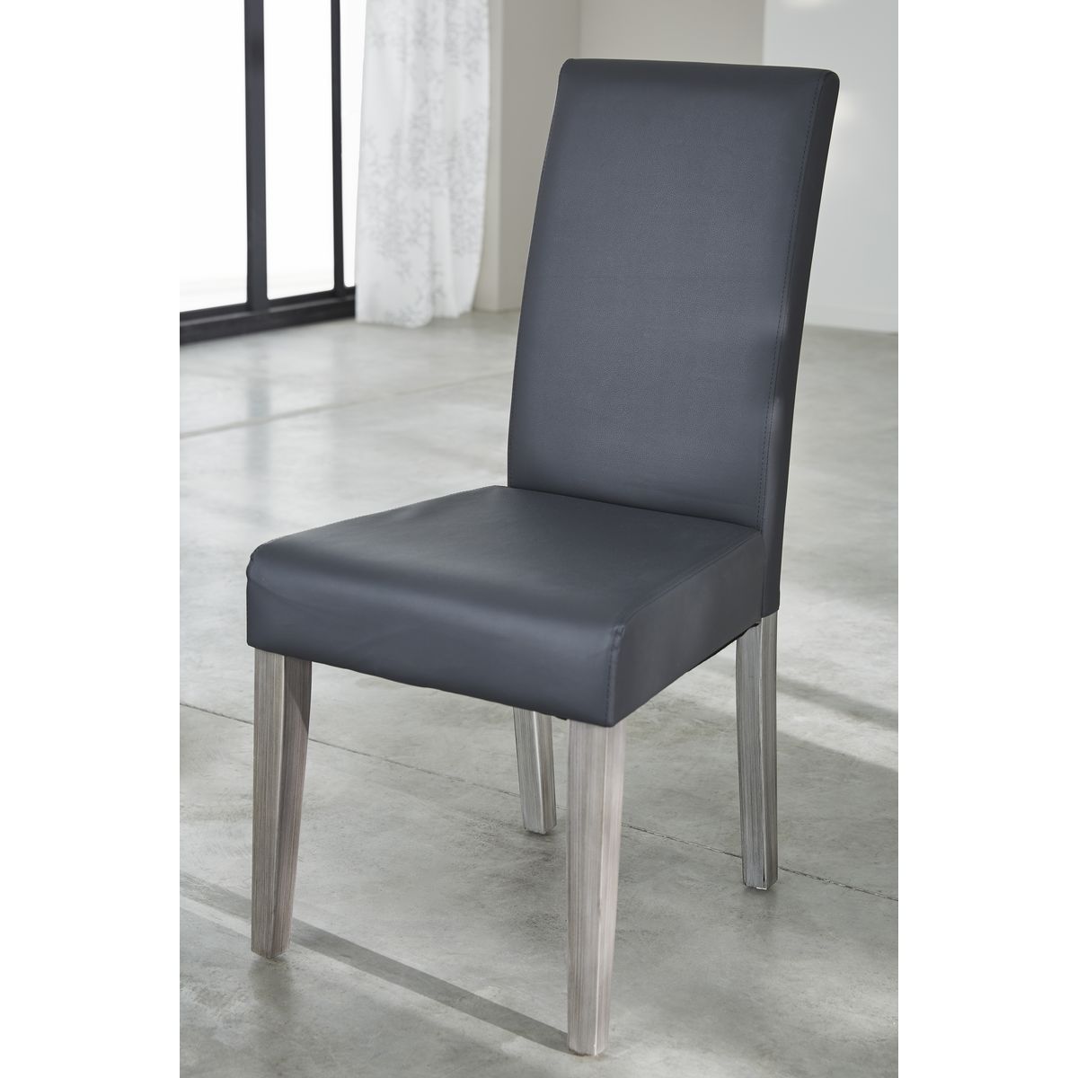 Lot de 2 chaises de séjour salle à manger VICOMTE