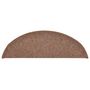 Voir la diapositive 4 : VIDAXL Tapis d'escalier 30 pcs marron 56x17x3 cm
