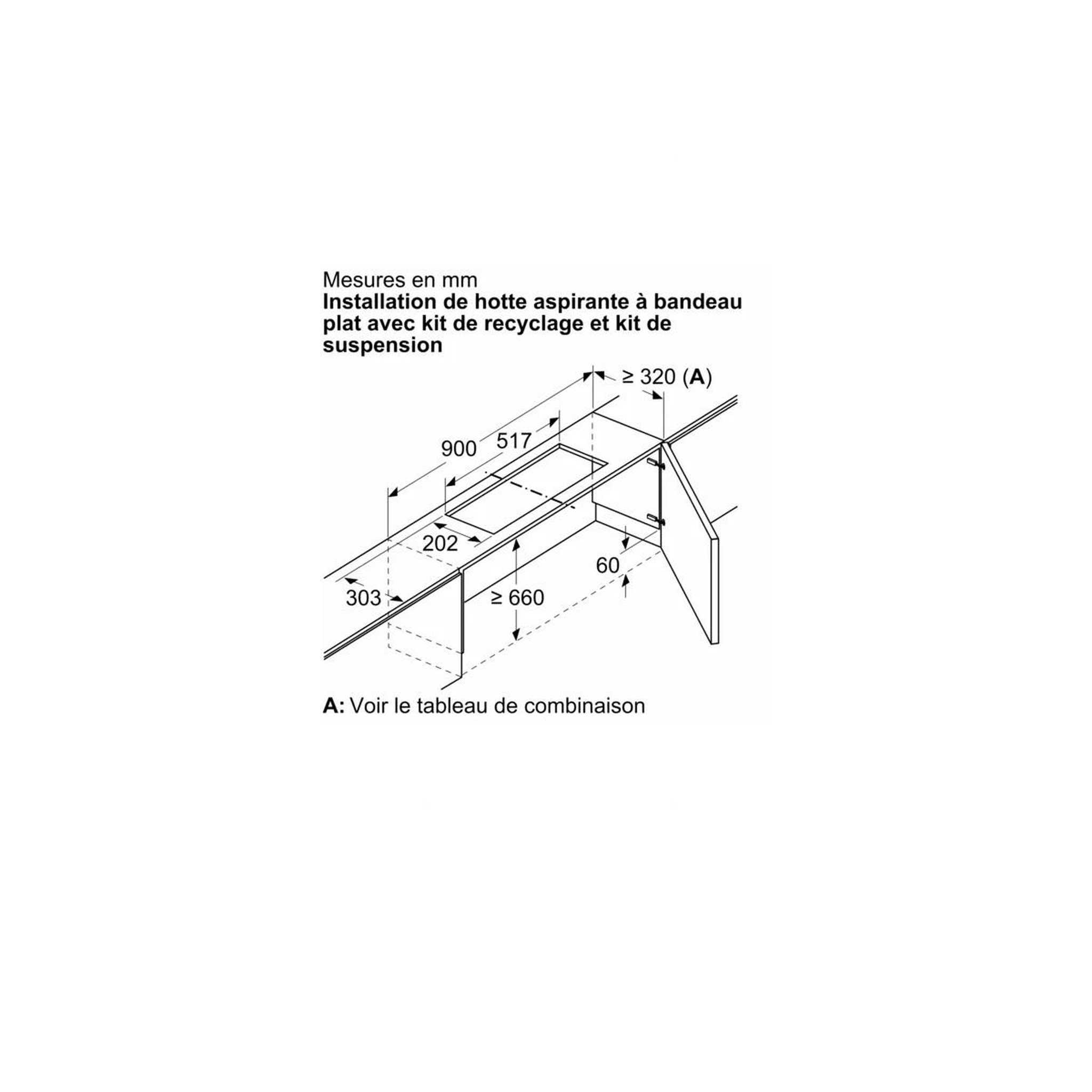 Voir la diapositive 4 : Neff Kit de recyclage pour hotte - z51ixc1x6