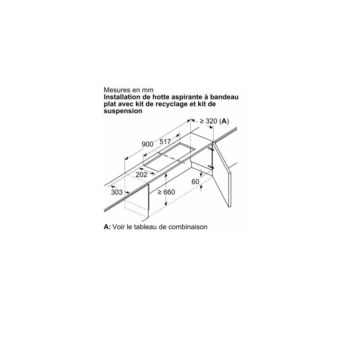 Neff Kit de recyclage pour hotte - Z51IXC1X6