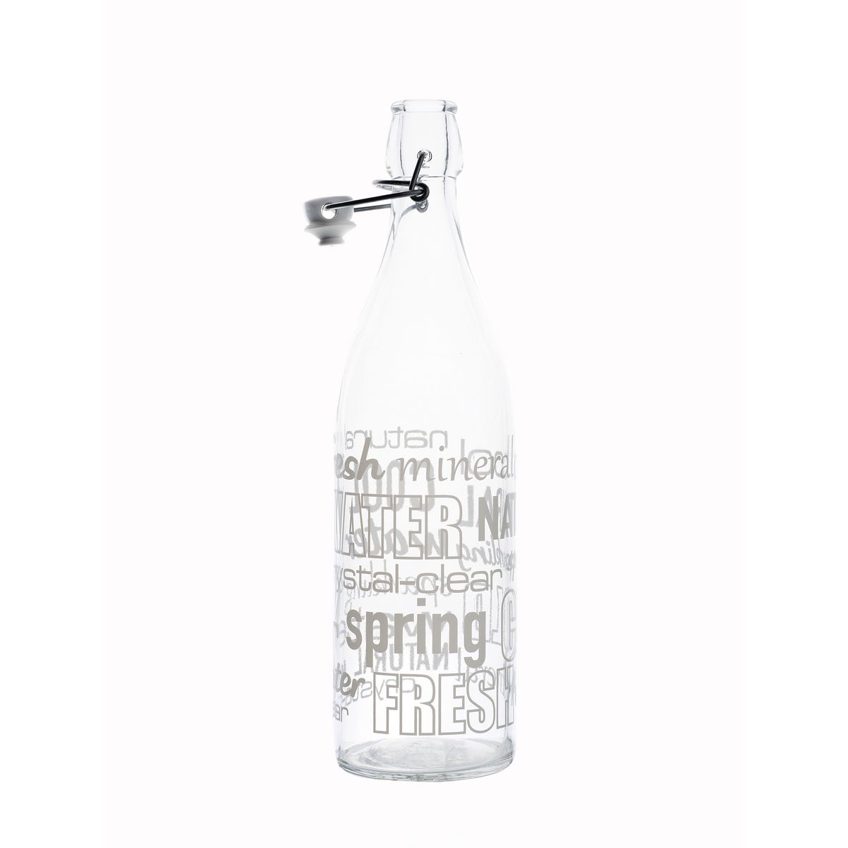 CERVE Bouteille d'eau en verre 1L AQUA