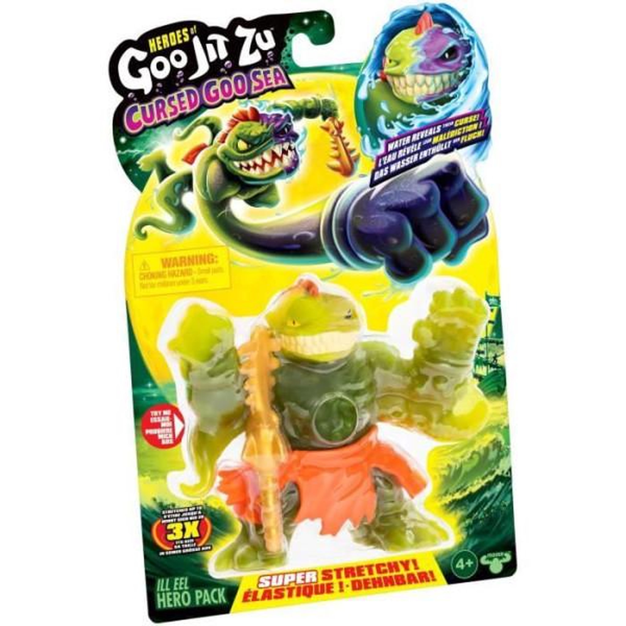 Voir la diapositive 2 : MARKET24 Figurine - HERoeS OF GOO JIT ZU - Cursed Goo Sea - GJZ Ill Ell - 11 cm