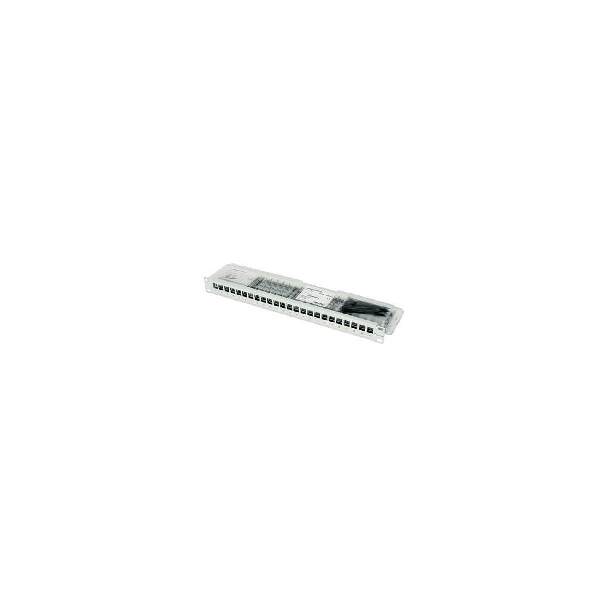 TRITON Panneau de brassage Triton 24 ports noir
