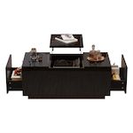 MERAX Table basse. Coloris disponibles : Noir