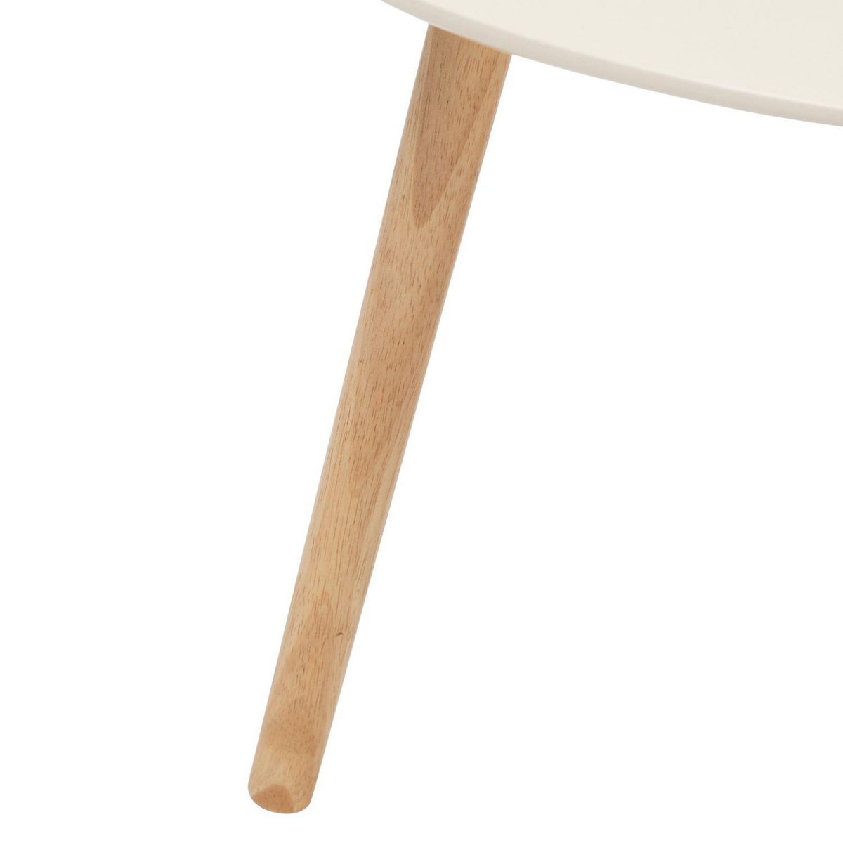ATMOSPHERA Ensemble de 3 tables d'appoint MILEO - Beige