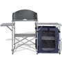 Voir la diapositive 3 : VIDAXL Unite de cuisine de camping pliable avec pare-vent Aluminium