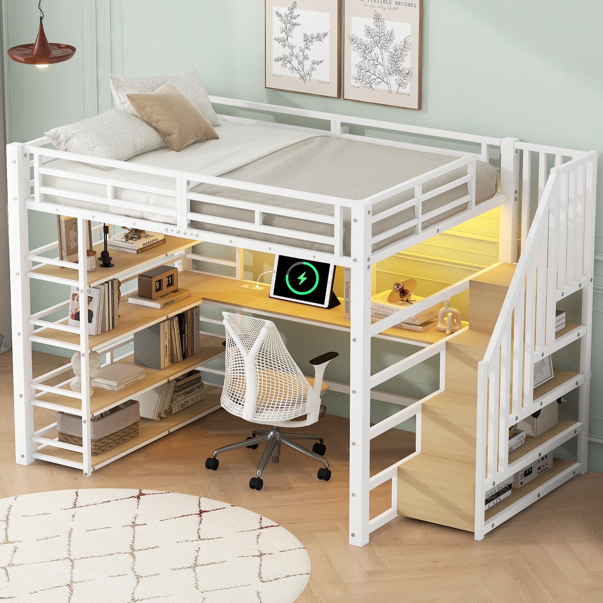 Voir la diapositive 5 : MERAX Lit mezzanine