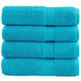 Voir la diapositive 1 : VIDAXL Essuie mains de qualité supérieure SOLUND 4 pcs turquoise