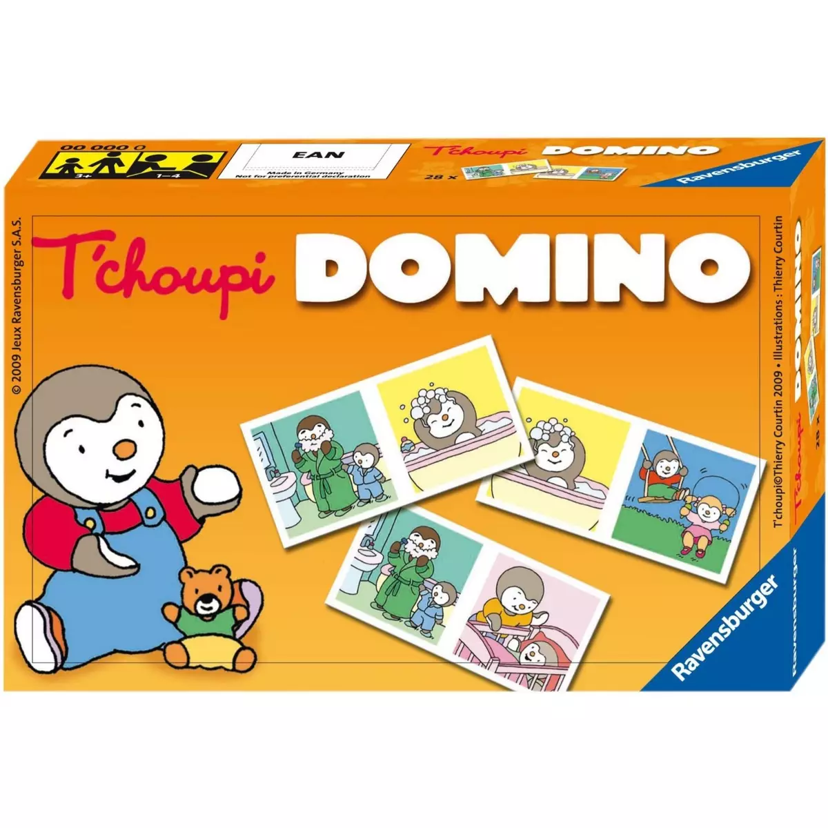 RAVENSBURGER Domino T'choupi