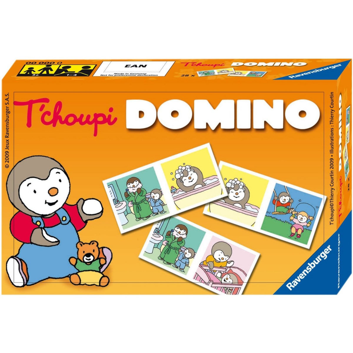 RAVENSBURGER Domino T'choupi