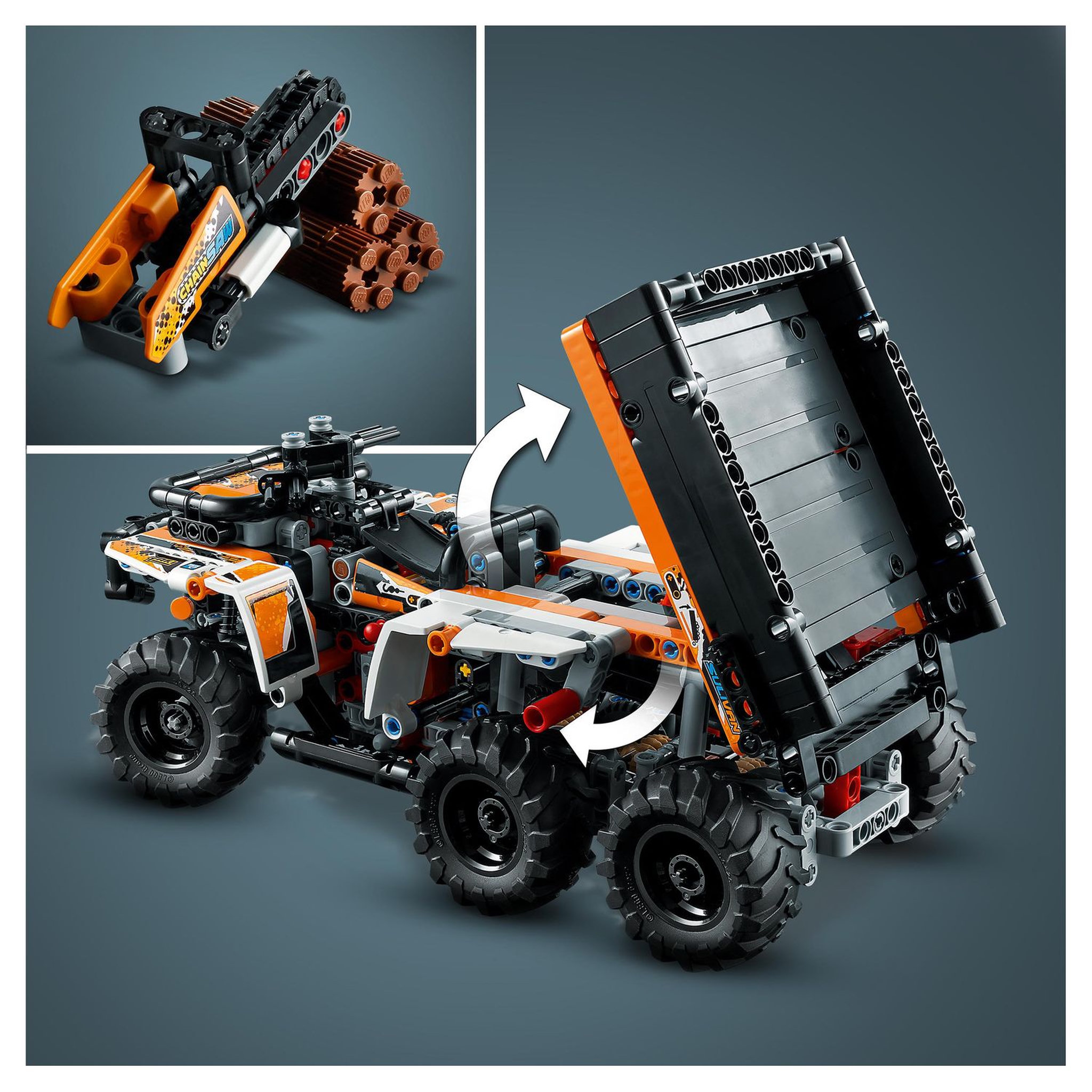 Voir la diapositive 6 : LEGO Technic 42139 Le Véhicule Tout-Terrain, Jouet Camion avec 6 Roues