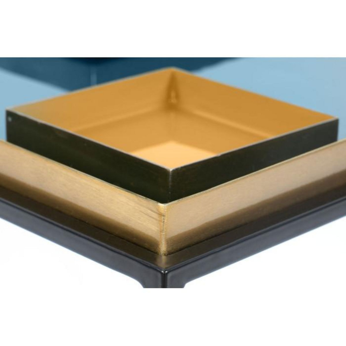 Paris Prix Table d'Appoint Design  Famosa  40cm Bleu