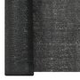 VIDAXL Filet brise-vue Noir 1x50 m PEHD 150 g/m²