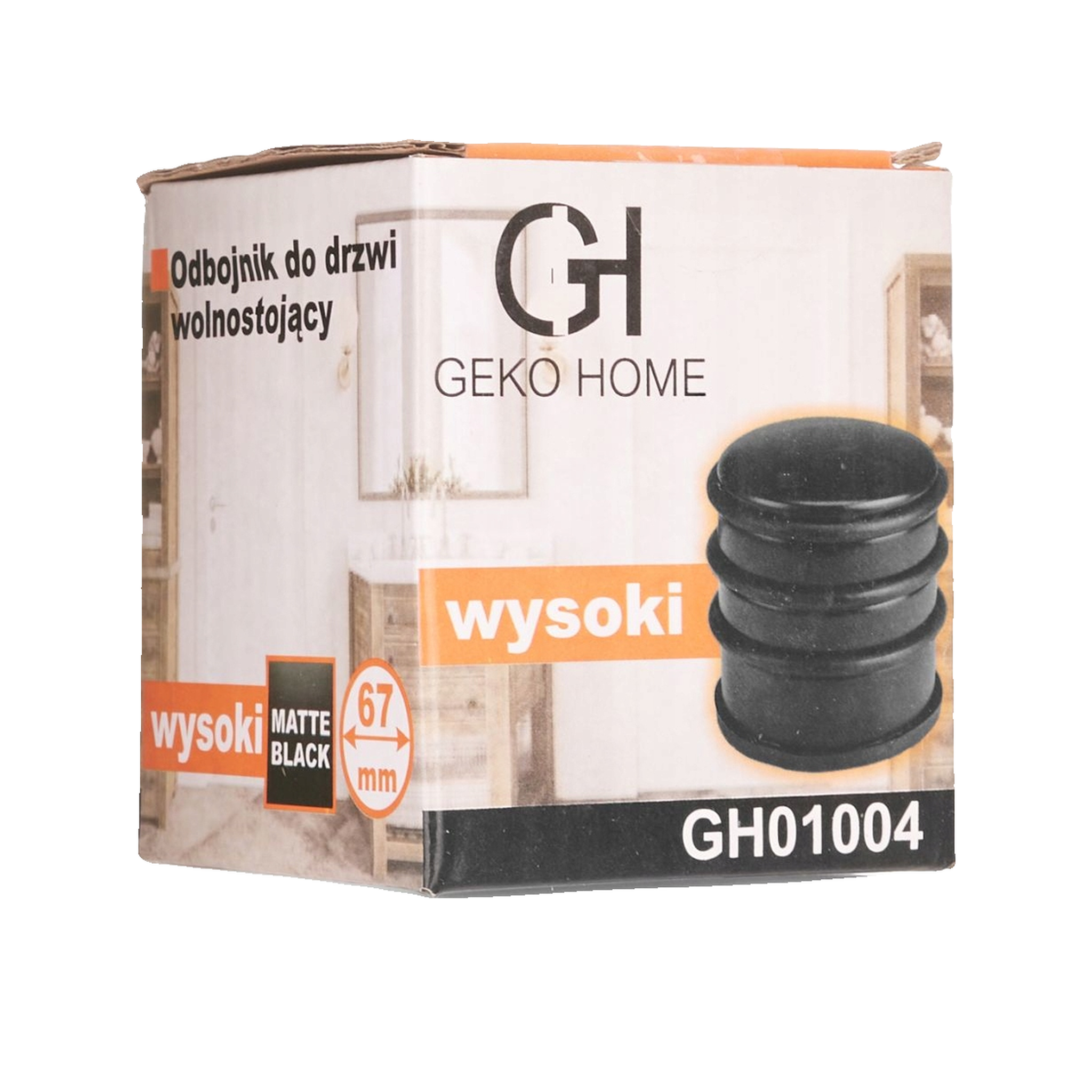 Voir la diapositive 3 : Geko Butée de porte Geko freestanding door stopper noire