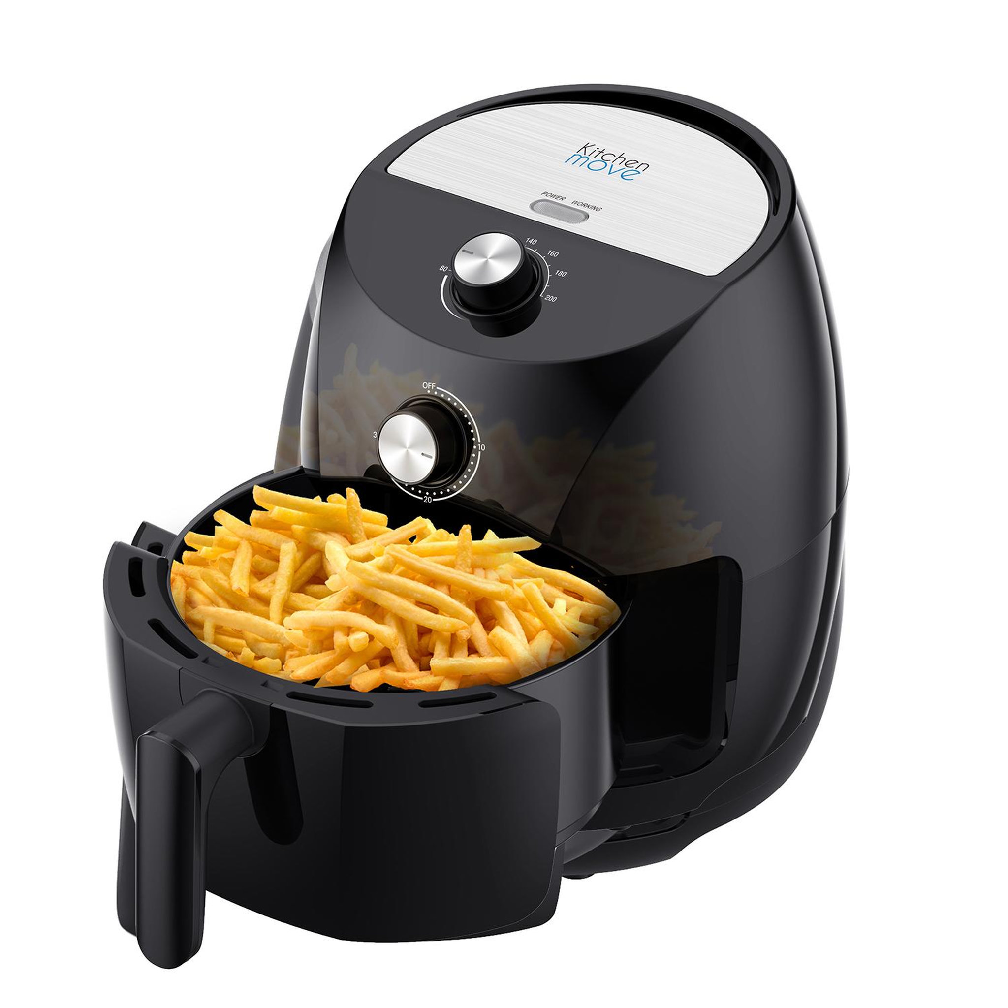 Kitchen move Friteuse sans huile 3.5l 1400w - BAT-611