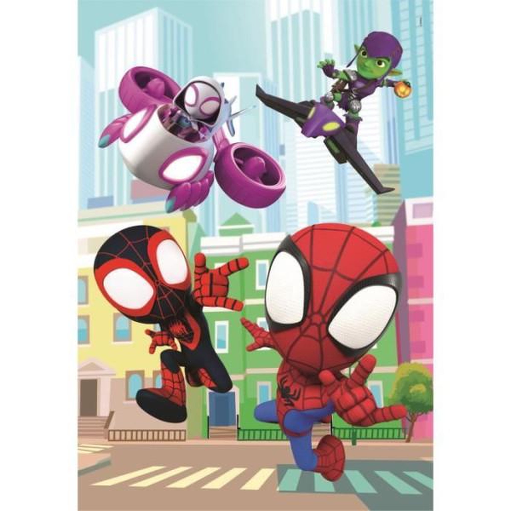 Voir la diapositive 2 : CLEMENTONI Clementoni - 60 pieces maxi - spidey et ses amis extraordinaires