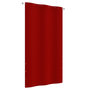 Voir la diapositive 1 : VIDAXL Ecran de balcon Rouge 120x240 cm Tissu Oxford