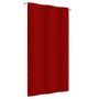 Voir la diapositive 1 : VIDAXL Ecran de balcon Rouge 120x240 cm Tissu Oxford