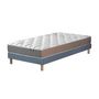 Voir la diapositive 4 : IDLITERIE Ensemble matelas mémoire de forme MAM AZUR avec sommier - confort français