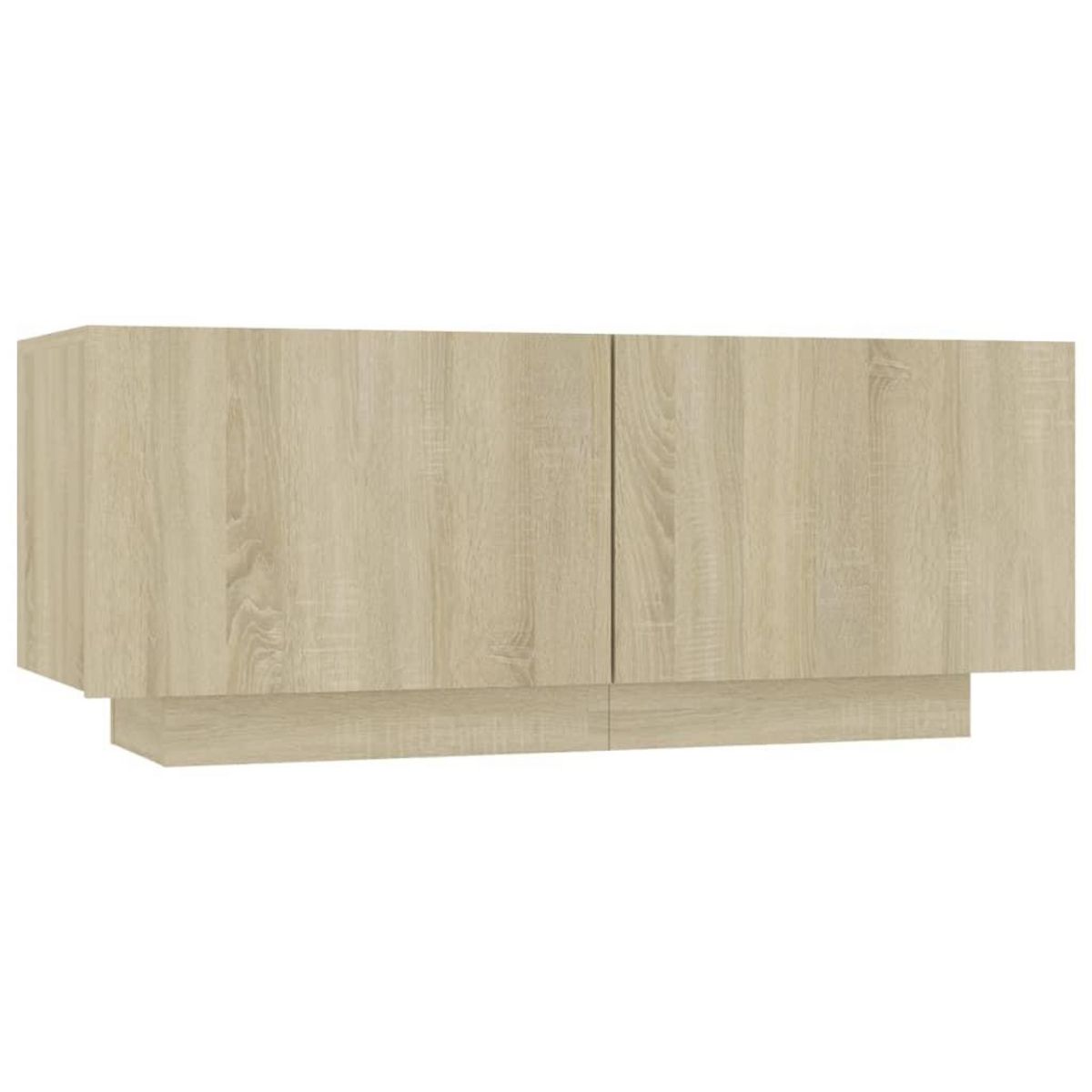 VIDAXL Table de chevet chene sonoma 100x35x40 cm bois d'ingenierie