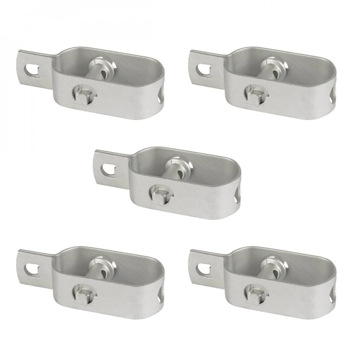 LINXOR Lot de 5 tendeurs en acier galvanisé N°3 pour fil de grillage ou autre
