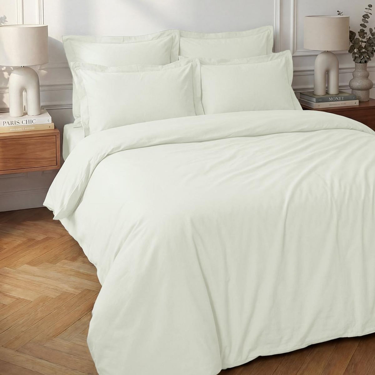 Sensei Maison Housse de couette en percale coton SOFT PERCALE